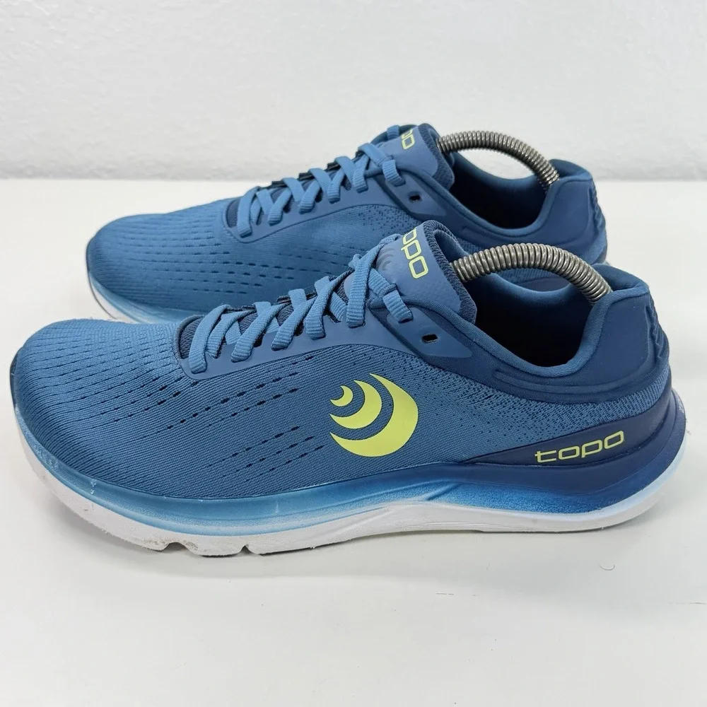Topo Magnifly 5 Running Shoes Mens Size 9 Blue Green